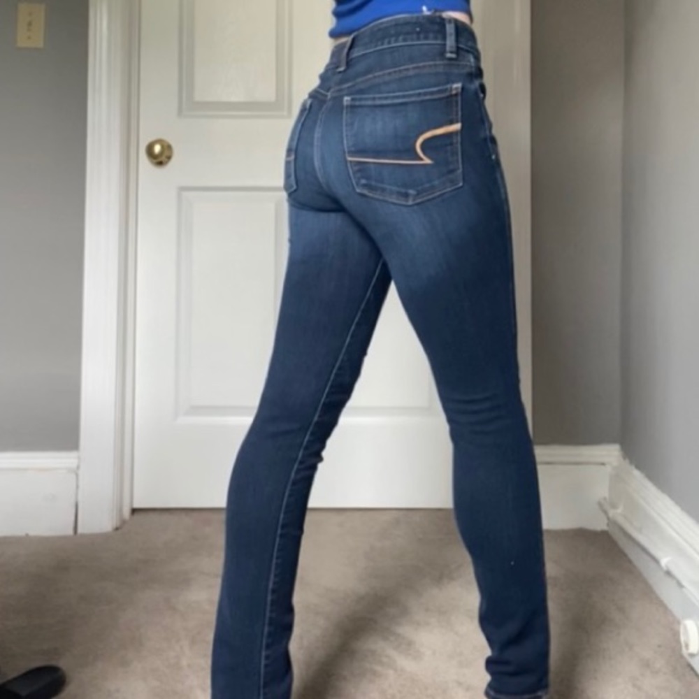 Dark denim AE Jeans - Picture 3 of 5